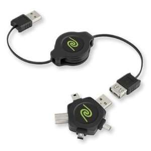    Selected Retractable USB 2.0 A/M to A/F By Emerge Tech Electronics