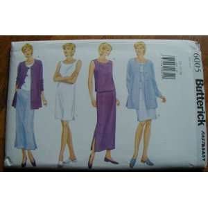   Pattern 6005 Jacket, Top, Dress, Skirt Size 20 22 24: Everything Else