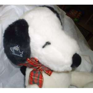   14 Plush w Plaid Collar   Very Soft   by Applause: Toys & Games
