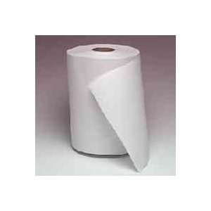  8in. WHITE ROLL TOWEL 12/350