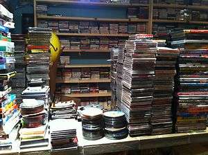  THE POUND LOT Music Movies Video Games CD DVD Cassettes Computer Games