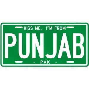   AM FROM PUNJAB  PAKISTAN LICENSE PLATE SIGN CITY