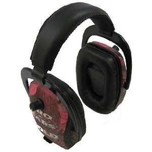 Pro Ears Pink Camo Pro Slim Gold Hearing Protection and Amplification 