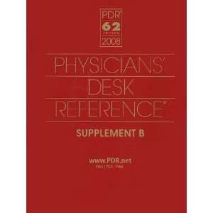   Supplement B (Physicians Desk Reference (Pdr) Supplement