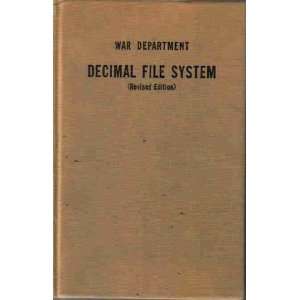   File System (Revised Edition) The Adjutant General of the Army Books