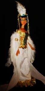   AT ~ Egyptian Goddess of Justice ~ OOAK Barbie doll Egypt Maat  