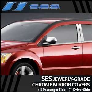  2007 2012 Dodge Caliber SES Chrome Mirror Covers 