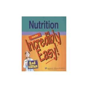  Nutrition Made Incredibly Easy 2ND EDITION Books
