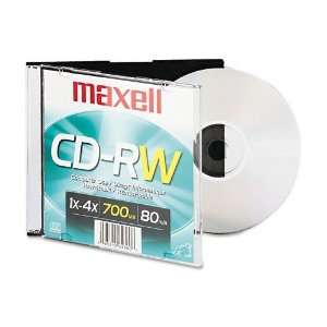 CD RW, Branded Surface, 650MB/74min, 4x   Sold As 1 Each   Rewritable 