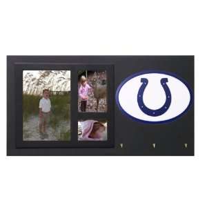  Indianapolis Colts Picture Frame Key Holder Sign Sports 