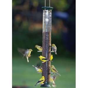  23 Forest Green Nyjer Seed Feeder Patio, Lawn & Garden