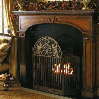 Warm Honey Fireplace Surround Myrtlewood Veneer Hardwd  