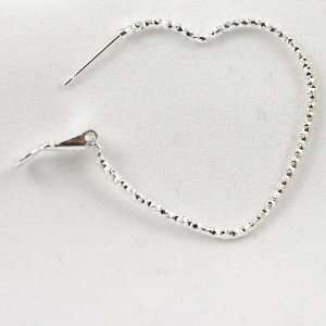  Sterling Silver Heart Earrings: Beauty