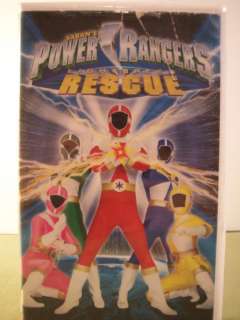POWER RANGERS Lightspeed Rescue Childrens VHS Tape 024543002840 