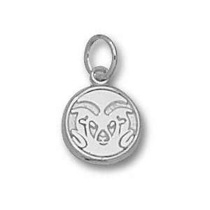  Colorado State Rams Sterling Silver Graphic Ram 3/8 