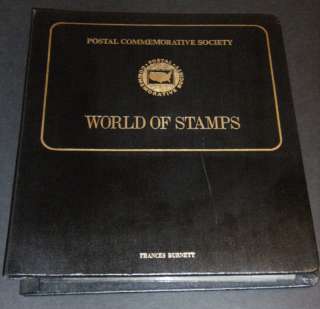 Postal Commemorative Society, World of Stamps (36 pgs)  