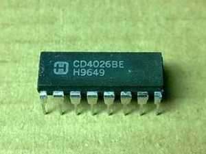 NEW 10 x CD4026 4026 IC CMOS Counters Decade/Divider  