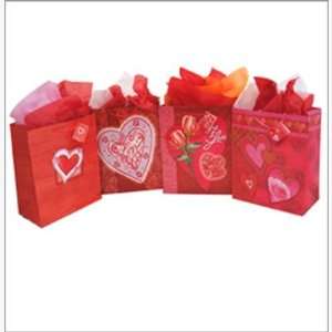  Valentine Glossy Gift Bag Large 10X13X4. Case Pack 144 