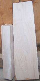 KD 2 pc Rock Maple Gun Stock Blank Carving Wood Block  