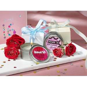   Sweet 16 & Quinceañera Travel Candle Favors: Health & Personal Care
