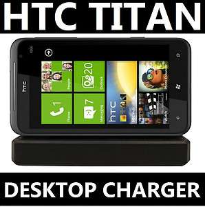 NEW DESKTOP USB SYNC CHARGER CHARGING POD DOCK FOR HTC TITAN  
