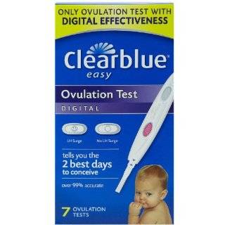  Clearblue Easy Digital Ovulation Test, 7 Count (Packaging 