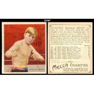   (Boxing) Card# 4 knock out brown VGX Condition Sports Collectibles