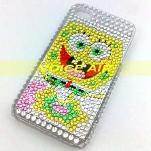 Sponge Bob Squarepants Iphone 4/4s Popular Series Hard Bling Case Back 