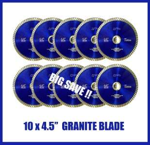 Blue Premium Granite Blade Dry/Wet Cut 10 Pack  