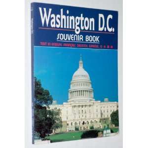  Washington D. C. Souvenir Book (English, Francais, Deutsch 