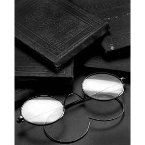 Glasses and Books, Limited Edition Photograph, Home Decor Artwork 