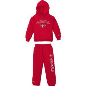 Reebok San Francisco 49ers Infant 2 Pc Hooded Sweatshirt & Sweatpant 