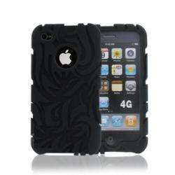 Black Tribal iPod Touch 4 Silicone Case  