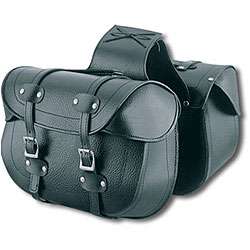Waterproof Leather Saddle Bag  