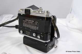   standard prism finder and F 36 motor winder Camera Body  