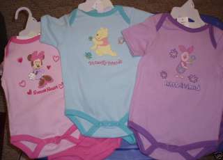 INFANTS,GIRLS CLOTHING,DISNEY,OUTFIT,NEW,0 3 MONTH,6 9M  