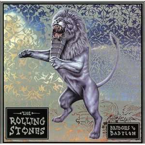  Rolling Stones Bridges To Babylon CD Promo Poster 1997 