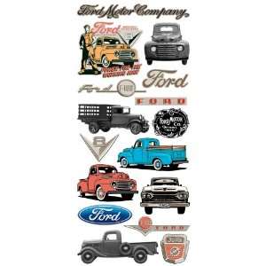   Ford Enthusiast Collection   Clear Stickers   Ford Vintage Arts