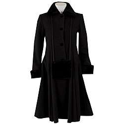 Trilogi Collection Girls Dressy Swing Coat  