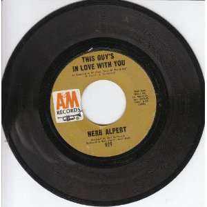  This Guys In Love With You/A Quiet Tear (45 Single 