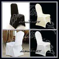 New Ivory Spandex Lycra Chair Cover For Wedding Party  