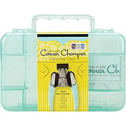 Crop A Dile Corner Chomper Aqua Carrying Case  