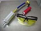 R134 Oil/Dye Injector Kit Glasses LED Blacklight A/C Tools