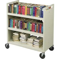 Balt Double sided Book Cart  Overstock