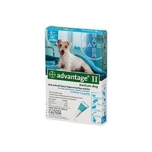  ADVANTAGE II DOG TEAL 11 20 Lbs 4 Pack