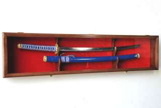 Sword and Scabbard Display Case Cabinet UV door  W  