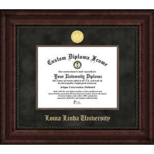  Loma Linda University   Gold Medallion   Suede Mat 