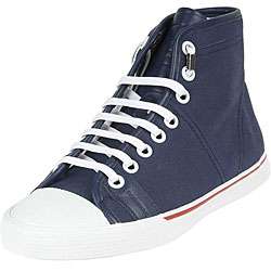 Christian Dior Mens Canvas High top Sneakers  