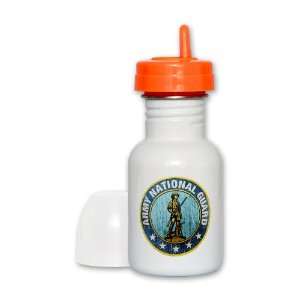  Sippy Cup Orange Lid Army National Guard Emblem 