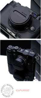Leather Lens Cap Keeper Holder For Fuji X10 Gariz Line Vintage Keeping 